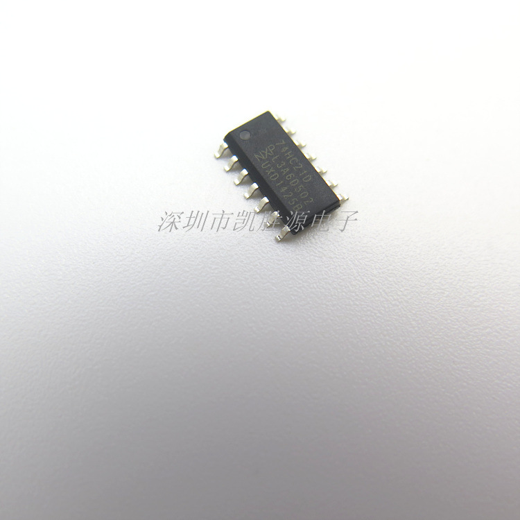 逻辑IC芯片与门双路4输入进口原装74HC21D贴片集成电路贴片SOP-14